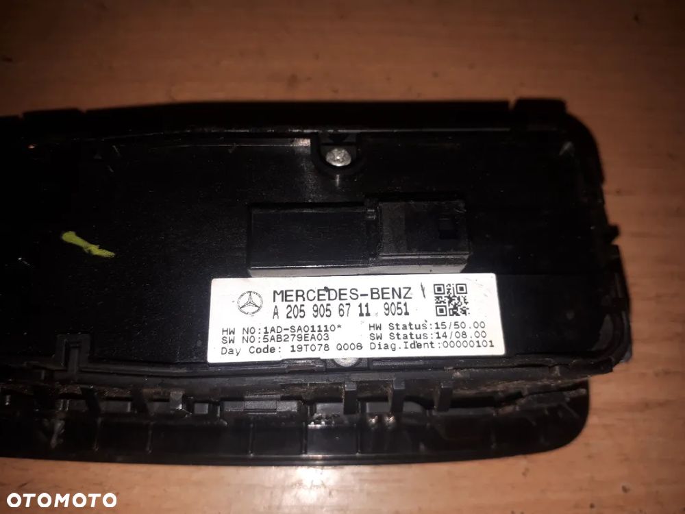 Przełącznik szyb Mercedes W205 - 3