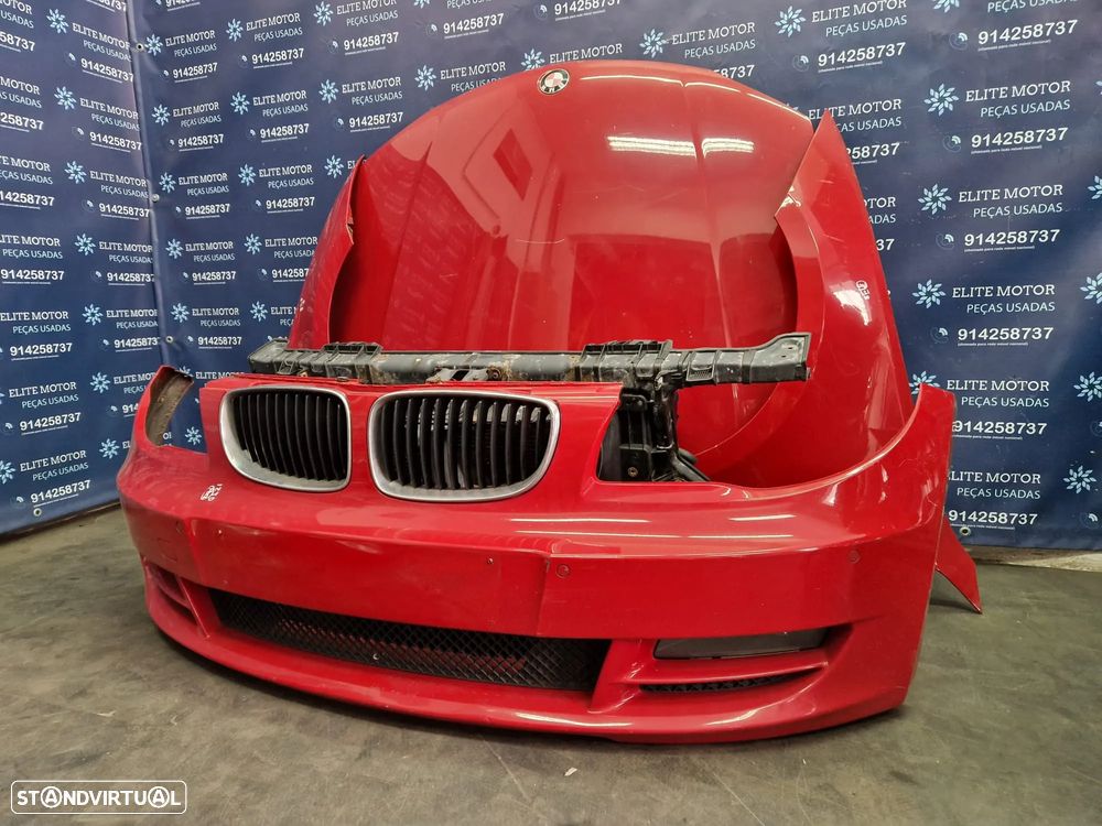 Frente completa usada BMW SERIE 1 LCI COUPE E82 E88 123D 118D 120D capot parachoques oticas guardalamas - 4