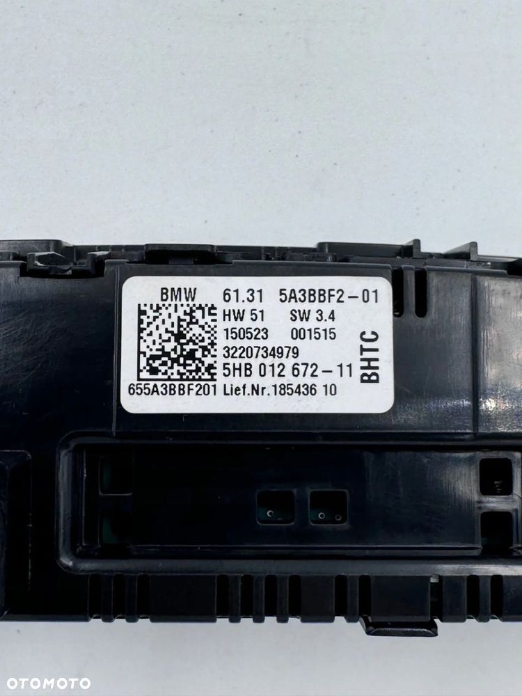 BMW iX3 G08 G01 X3 G02 X4 PANEL STEROWNIK KLIMATYZACJI KLIMY 5A3BBF2 - 4