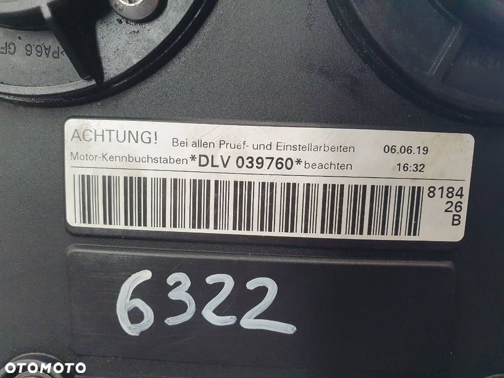GŁOWICA WAŁKI DLV SILNIKA 2.0 TFSI AUDI A5 F5 8W 35 TFSI - 9