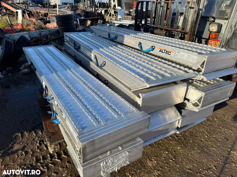 ALTEC  Rampe ( Cale ) Aluminiu - 2.4 m 3 m lungime NOI si SECOND HAND - 9