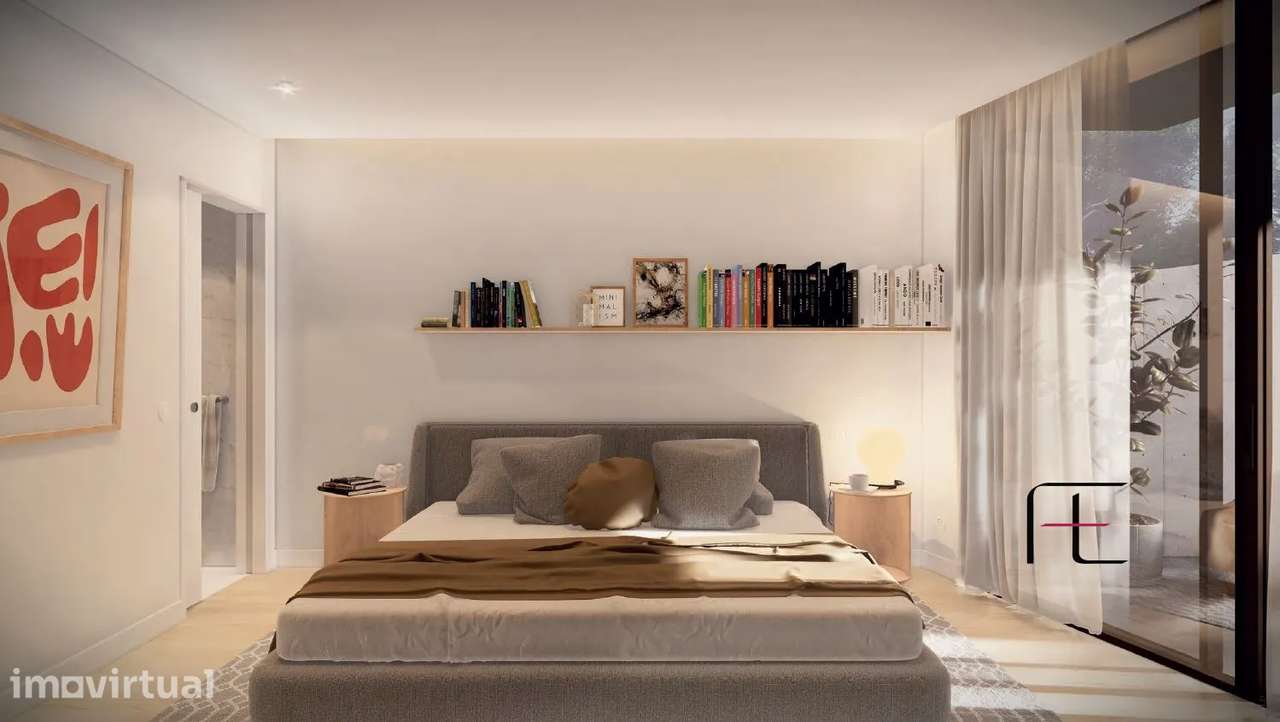 Apartamento T1, com lugar de garagem - Grande imagem: 2/3