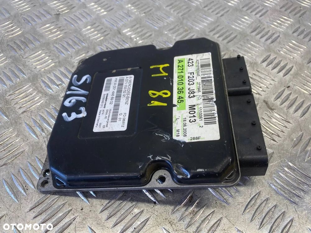 KOMPUTER STEROWNIK SILNIKA MERCEDES W203 A2711535291 A0014466902 - 2
