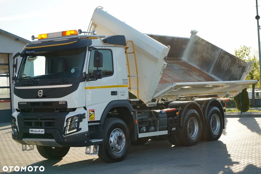 Volvo FMX 420 / 6X4 / WYWROTKA 2 STRONNA  / HYDROBURTA / BODRMATIC / I-SHIFT/ EURO 6 - 8