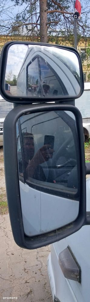 Lusterko zewnętrzne prawe lewe Mercedes Sprinter Volkswagen LT35  podwójne szerokokątne 95-06 - 3