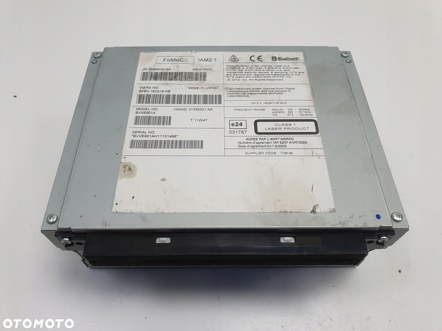Volvo VOLVO V60 I S60 II XC60 I CZYTNIK NAWIGACJI Radio 31358291AA 31358291 - 1