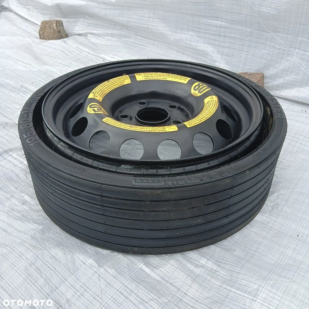 VW TOUAREG AMAROK KOŁO DOJAZDOWE 17'' 6.5J ET40 5x120 195/80-17 7L6601027B - 1