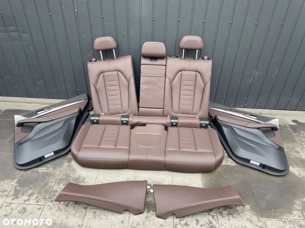 FOTELE TAPICERKA BMW iX3 G08 SKÓRA VERNASCA MOKKA GRZANE PRZÓD TYŁ - 9