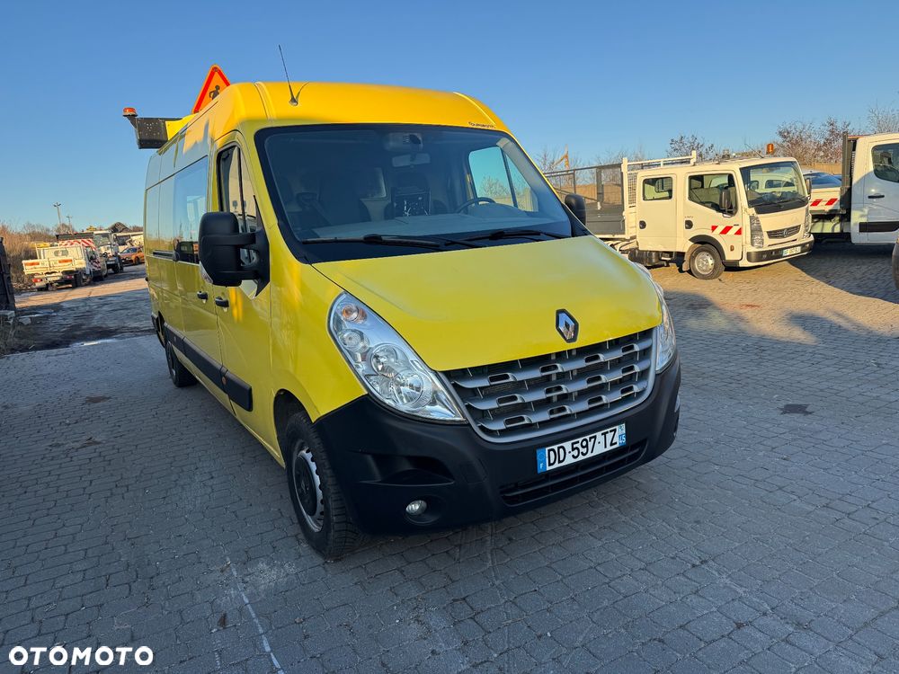 Renault Master 2xDrzwi Przesuwne 2014r. L3H2 Maxi Klima I wł. Tablica LED Roboty Drogowe Koguty - 5