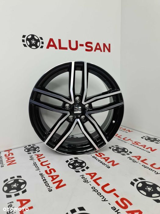 Nowe alufelgi SEAT 18" 5x112 Altea Ateca Exeo Leon Toledo Dark-Poler