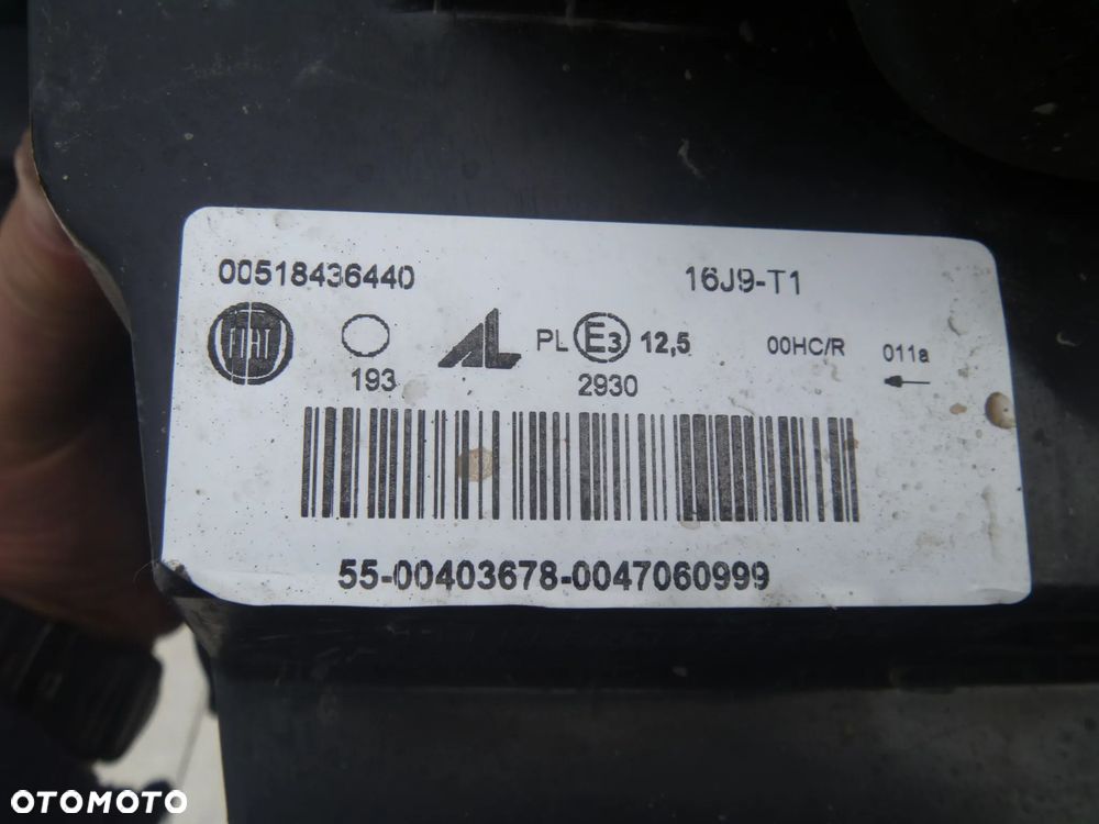 FIAT PANDA III LAMPA PRAWA ORYGINAŁ EUROPA - 3