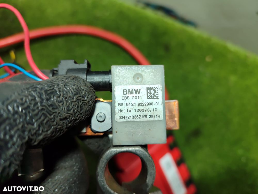 BORNA BATERIE PLUS BMW 116I SERIA 1 F20 F21 2012 COD OEM 922775205 / 9322900 / 9322900-01 / 2011-2019 - 7