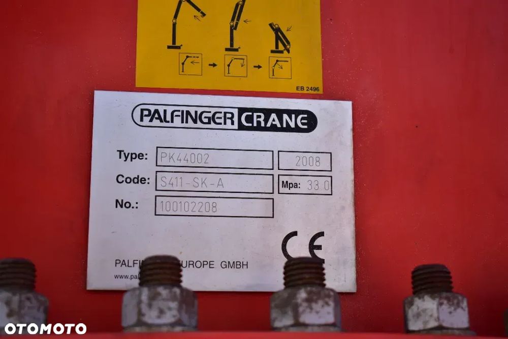 MAN TGS 35.400 8x4 PALFINGER PK 44002 HDS Żuraw Wciągarka TRIDEM - 13