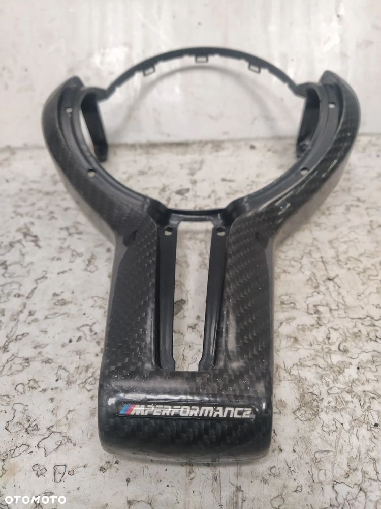 BMW M3 M4 F80 F82 NAKŁADKA KIEROWNICY DEKOR MPERFORMANCE CARBON - 3