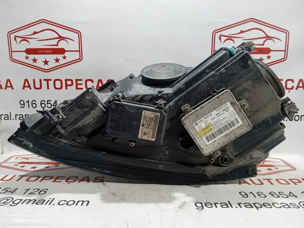 Ótica Farol Direito Audi A3 8P FaceliftT Bi Xénon - 5