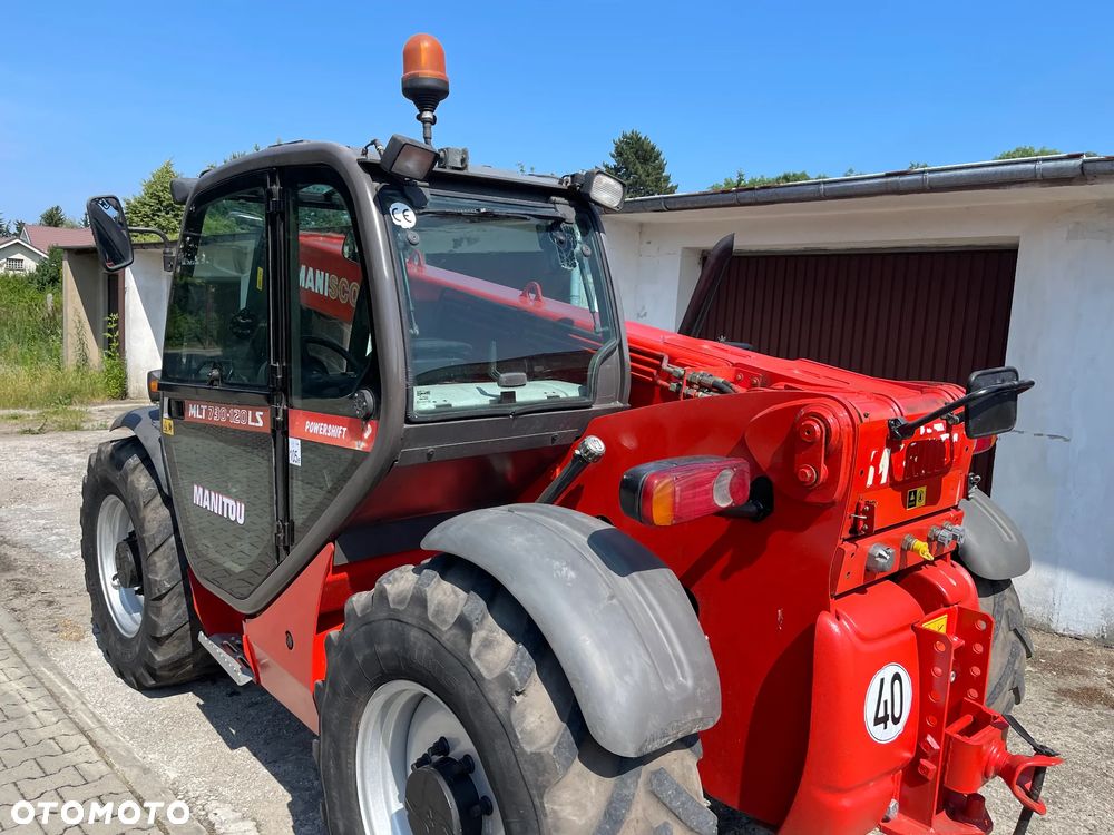 Manitou Ładowarka teleskopowa Manitou MLT 730-120 LS TURBO_Perkins 4 Cylindrowy 120 KM + Skrzynia biegów 40 KM/H SZYBKA_Napęd 4X4 - 21