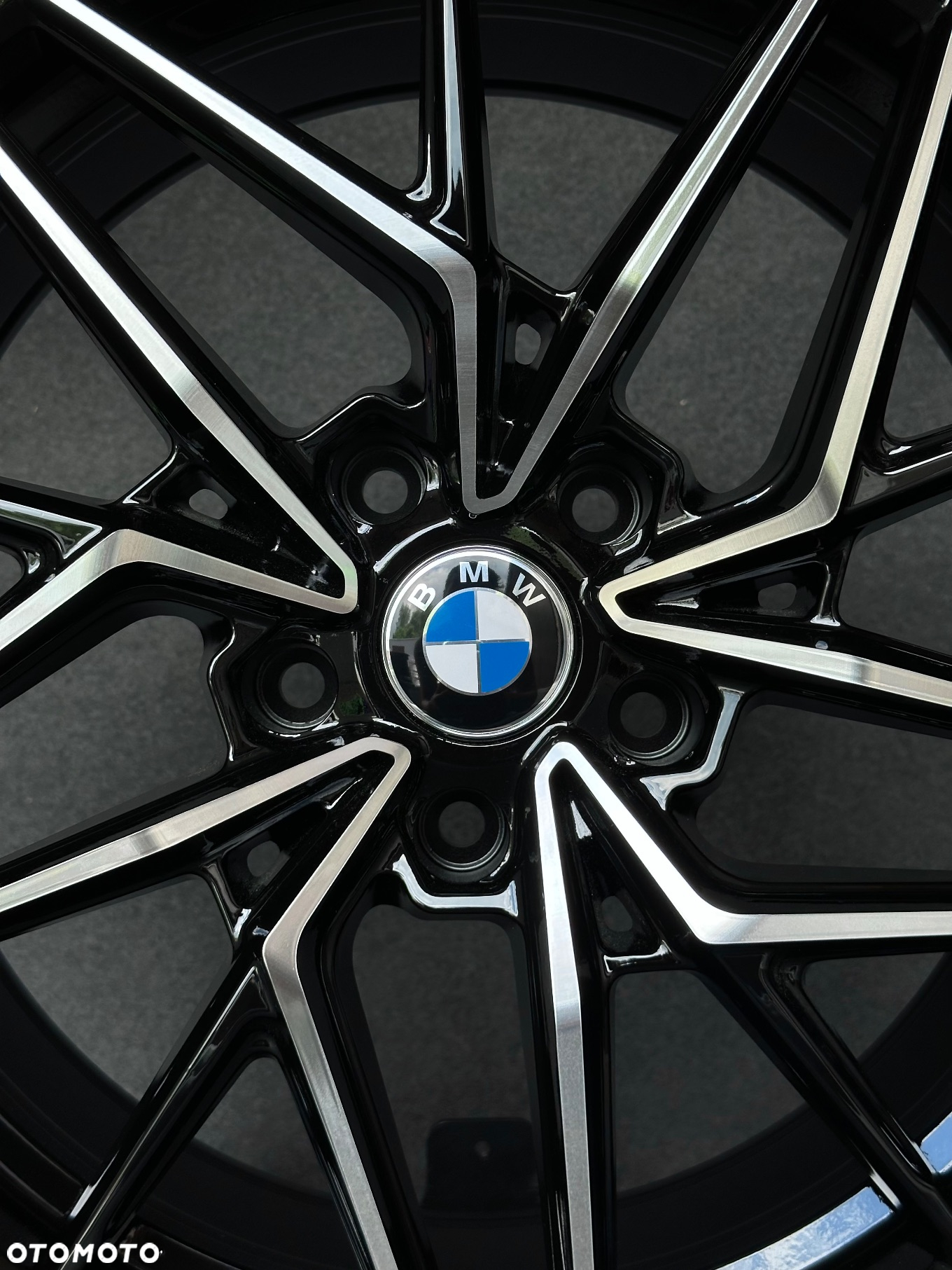 NOWE FELGI do BMW 5x120 Seventy9 czarny połysk polerowane fronty - 3