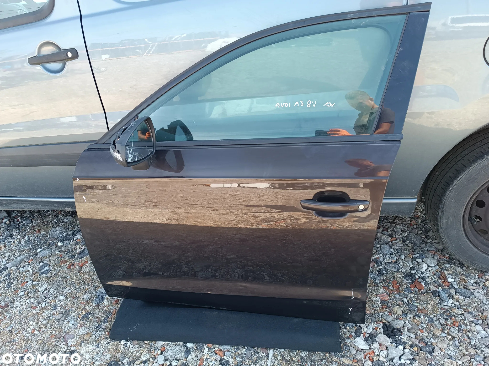 DRZWI LEWY PRZÓD LEWE PRZEDNIE AUDI A3 8V HB - 8