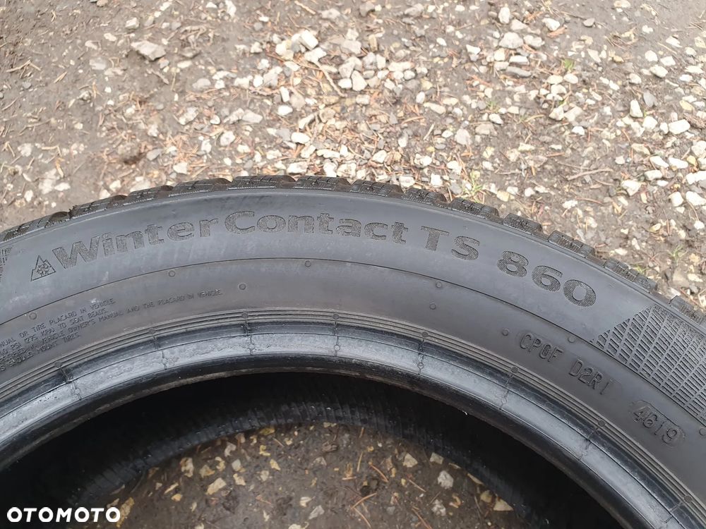 2X Opony zimowe Continental WinterContact TS 860 205/55R16  PARA OPON 2019R - 3