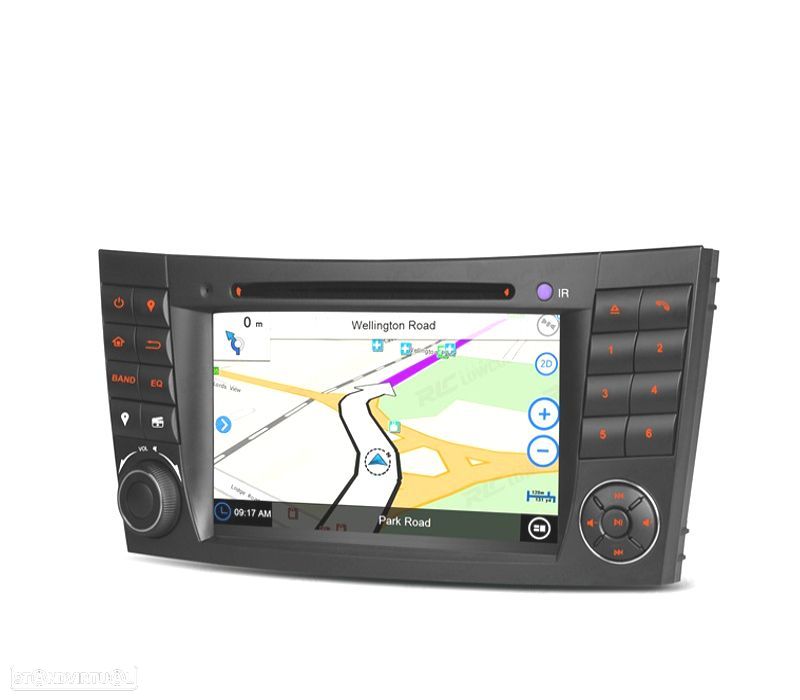 AUTO RADIO TIPO OEM 7" PARA MERCEDES CL. E W211 CLS W219 USB GPS TACTIL HD - 4