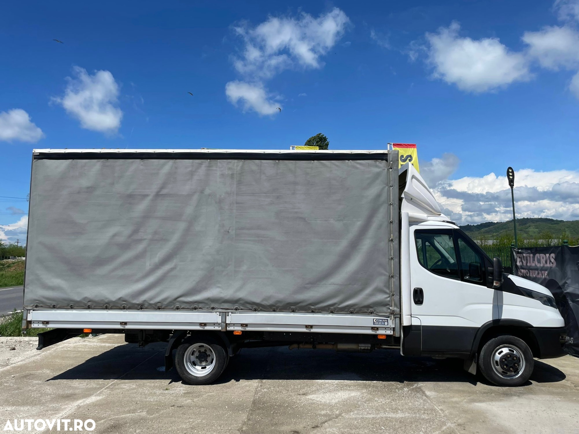 Iveco Daily 35C14 Prelata 10 EUROPALETI AXA DUBLA SPATE - 7