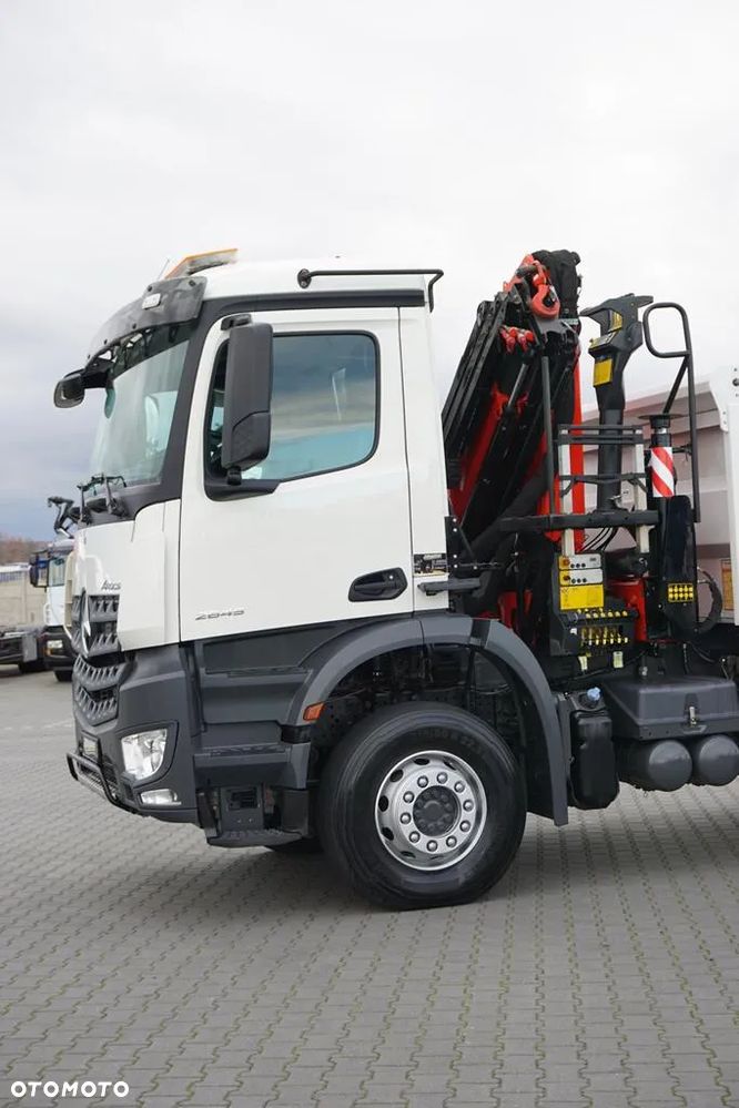 Mercedes-Benz AROCS / 2645 / E 6 / WYWROTKA + HDS / 6 X 4 / HYDROBURTA - 40