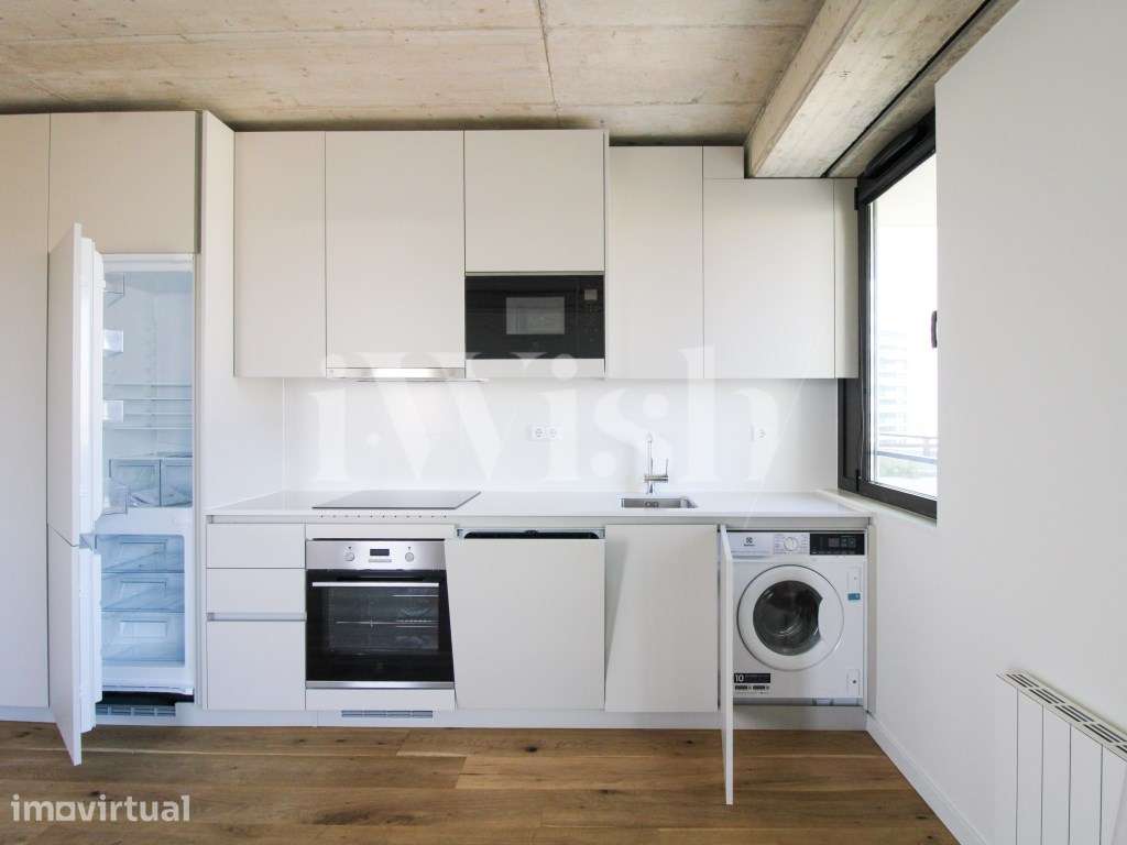 Apartamento T1+1 Novo para Arrendamento | Flower Tower | Leça da Pa... - Grande imagem: 5/15