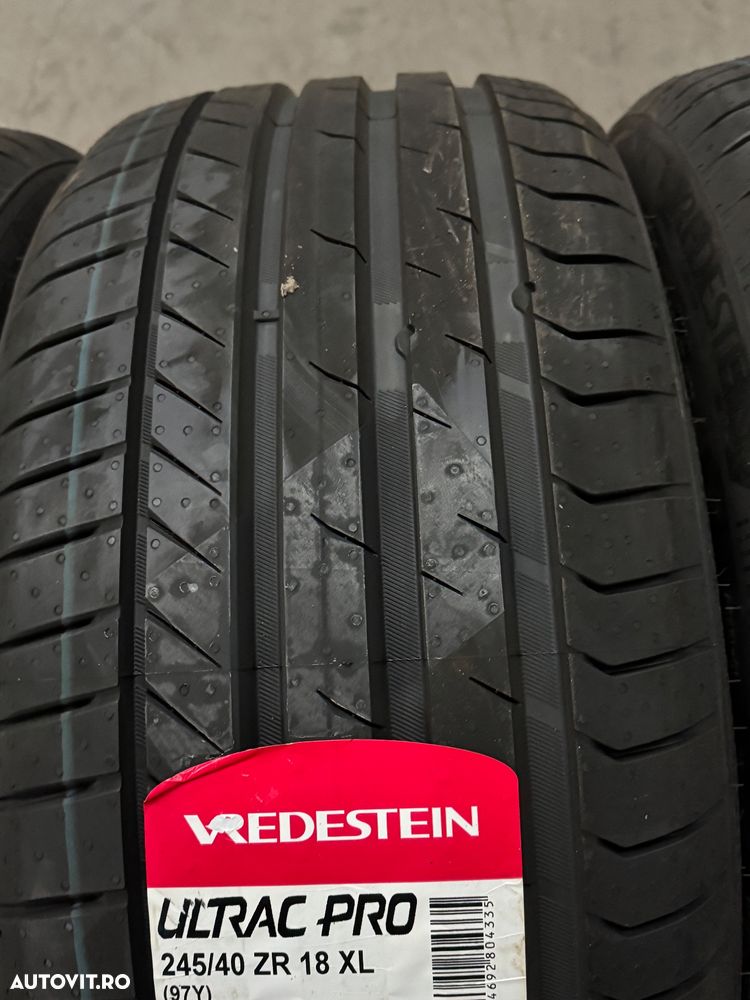 Vând 4 anvelope 245/40/18 vredestein de vară noi - 3