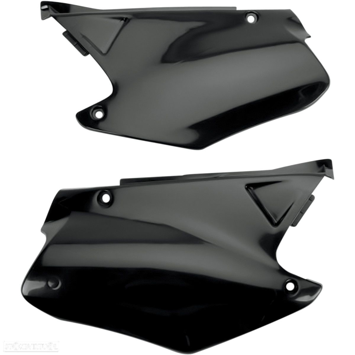 paineis laterais traseiros ufo preto honda cr 125 / 250 - 1