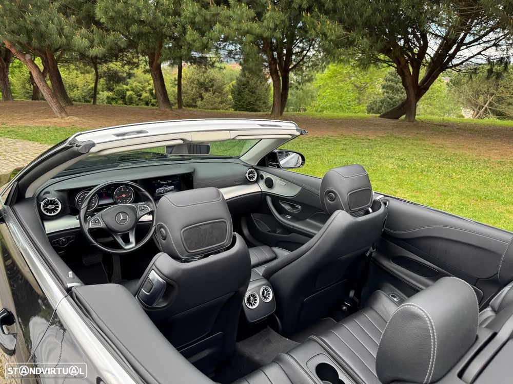Mercedes-Benz E 220 d Cabrio 4Matic 9G-Tronic Avantgarde - 30