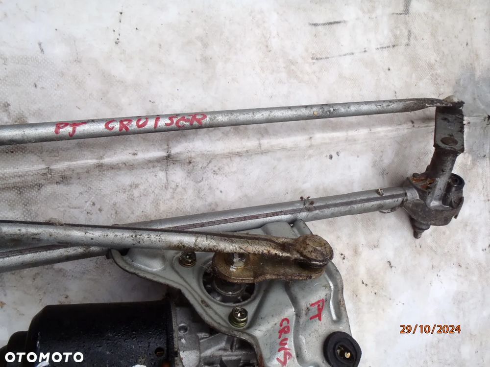 silniczek wycieraczek mechanizm ramiona cięgna cięgno trzpień frez  Chrysler PT Cruiser 05288695AA 70113 AX159010-5611 ORYGINAL JAK NOWY nie wypracowane - 2