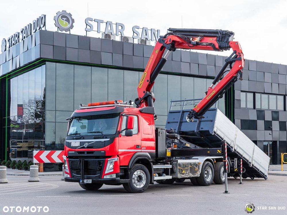 Volvo FM420 6x2 PALFINGER PK 34002 SH HDS Żuraw Fly Jib Hakowiec - 6