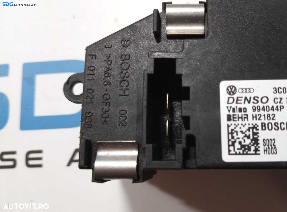 Releu Rezistenta Aeroterma Bord Habitaclu Volkswagen EOS 2006 - 2008 Cod 3C0907521B [M7259] - 6