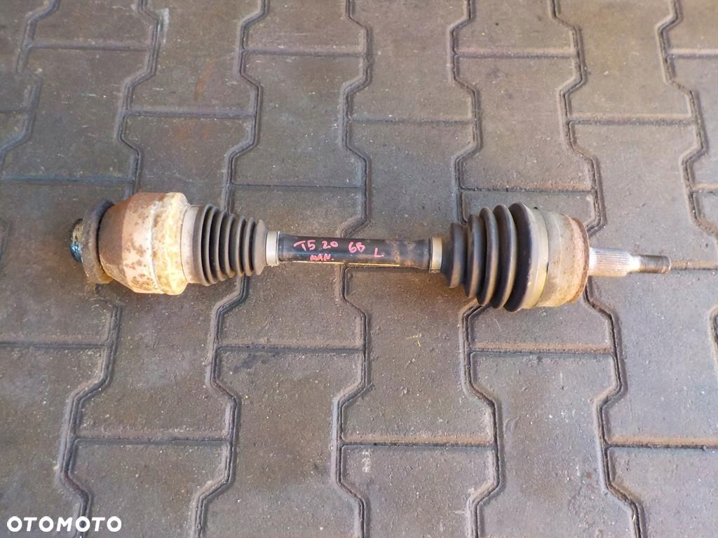 VW T5 LIFT 2.0 TDI 6 BIEGÓW PÓŁOŚ LEWA PRZEGUB 7E0407271E - 1