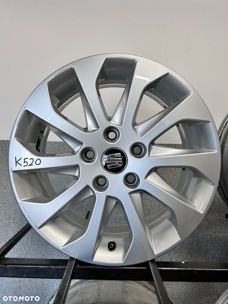 4 FELGI ALU. SEAT LEON 2,3,VW GOLF 5,6,7,TOURAN,CADDY 16'' 6,5J  ET46 - 2