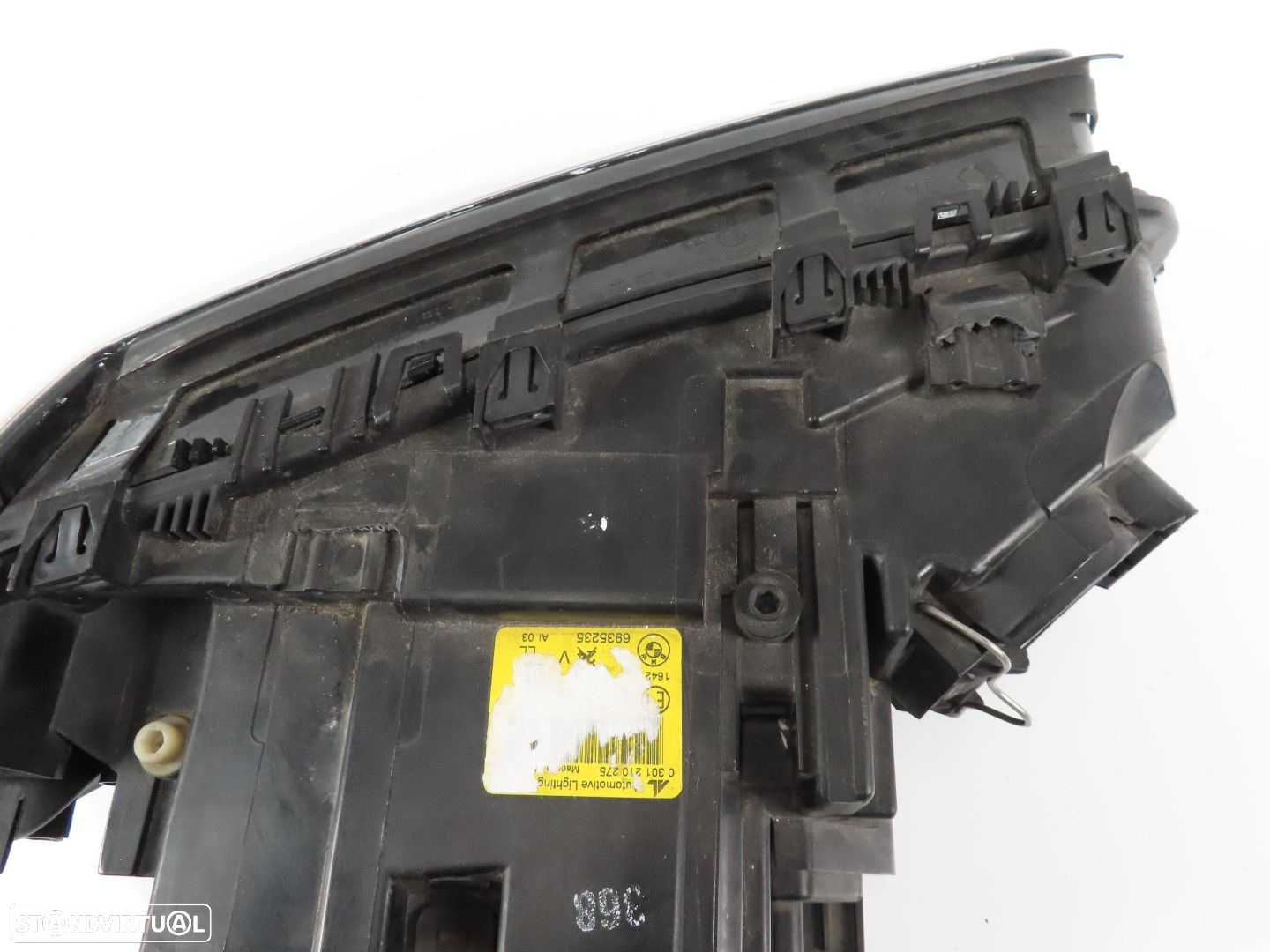 Farol Xenon com Pisca Amarelo Esquerdo Seminovo/ Original BMW X3 (E83) 631234183... - 5