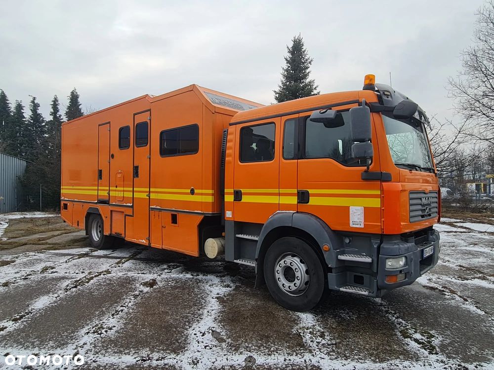 MAN 18.224 Klima Webasto Toaleta Winda Dystrybucja Zbiorniki Na Paliwo - 6