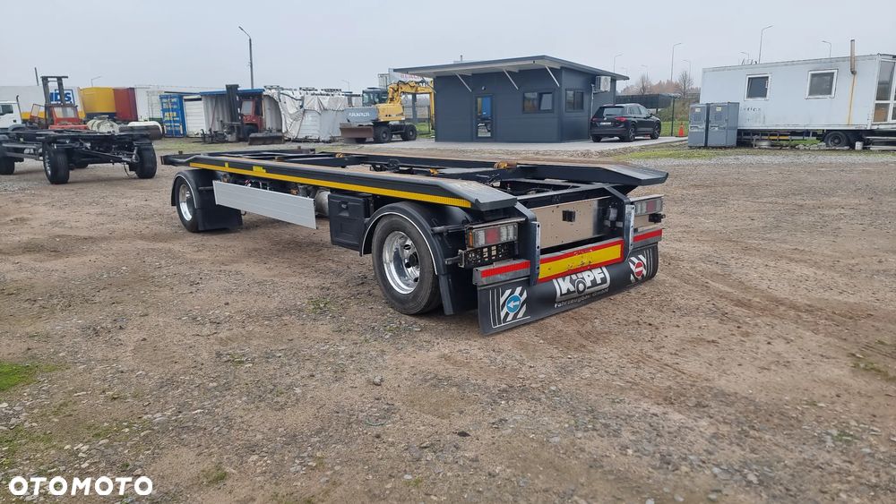 Huffermann 52.000zł netto PRZYCZEPA HAKOWIEC DO KONTENERÓW DO ZŁOMU 2020  ST.BDB MOŻLIWOŚĆ TRANSPORTU - 2