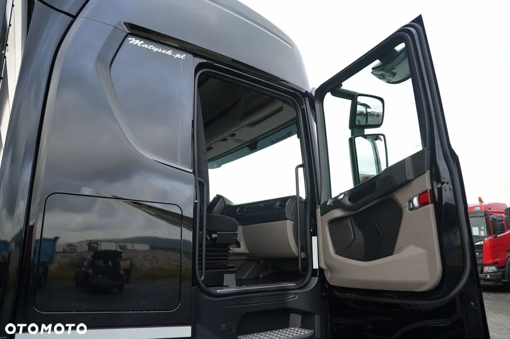 Scania S 500 / ZESTAW TANDEM 120 M3 / PRZEJAZDOWY / FIRANKA / 7,7 M + 7,7 M / WECON / OŚ PODNOSZONA / - 37