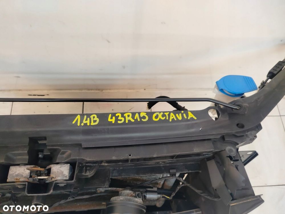 skoda octavia iii 12r- pas przedni chłodnice komplet 1.4  tsi benzyna - 14