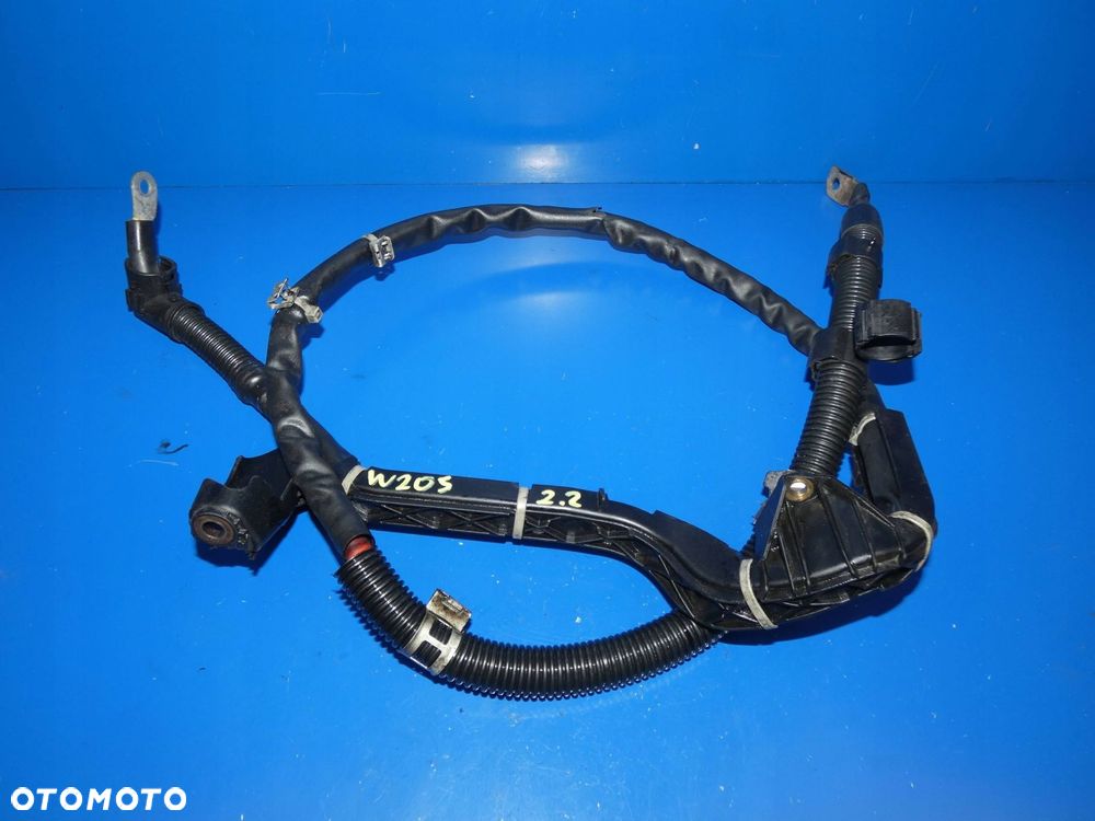 MERCEDES C KLASA W205 GLC W253 WIĄZKA KABEL ALTERNATOR PLUS - 1