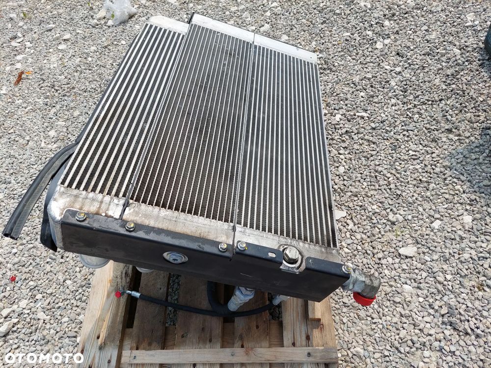 [12][61×94] Chłodnica cieczy oleju wody zespół chłodnic intercooler Manitou MLT 630, 730 [PGI 51149] - 15
