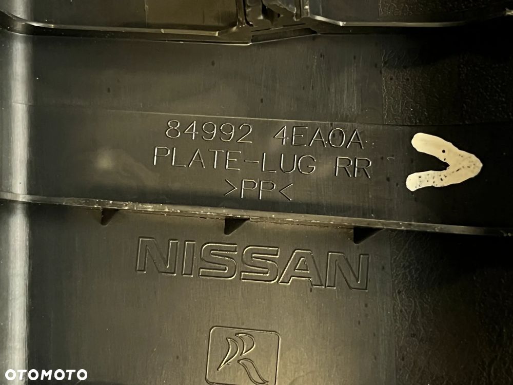OSŁONA PROGU PASA TYŁ osłona słupka osłona bagażnika  NISSAN QASHQAI J11 - 6