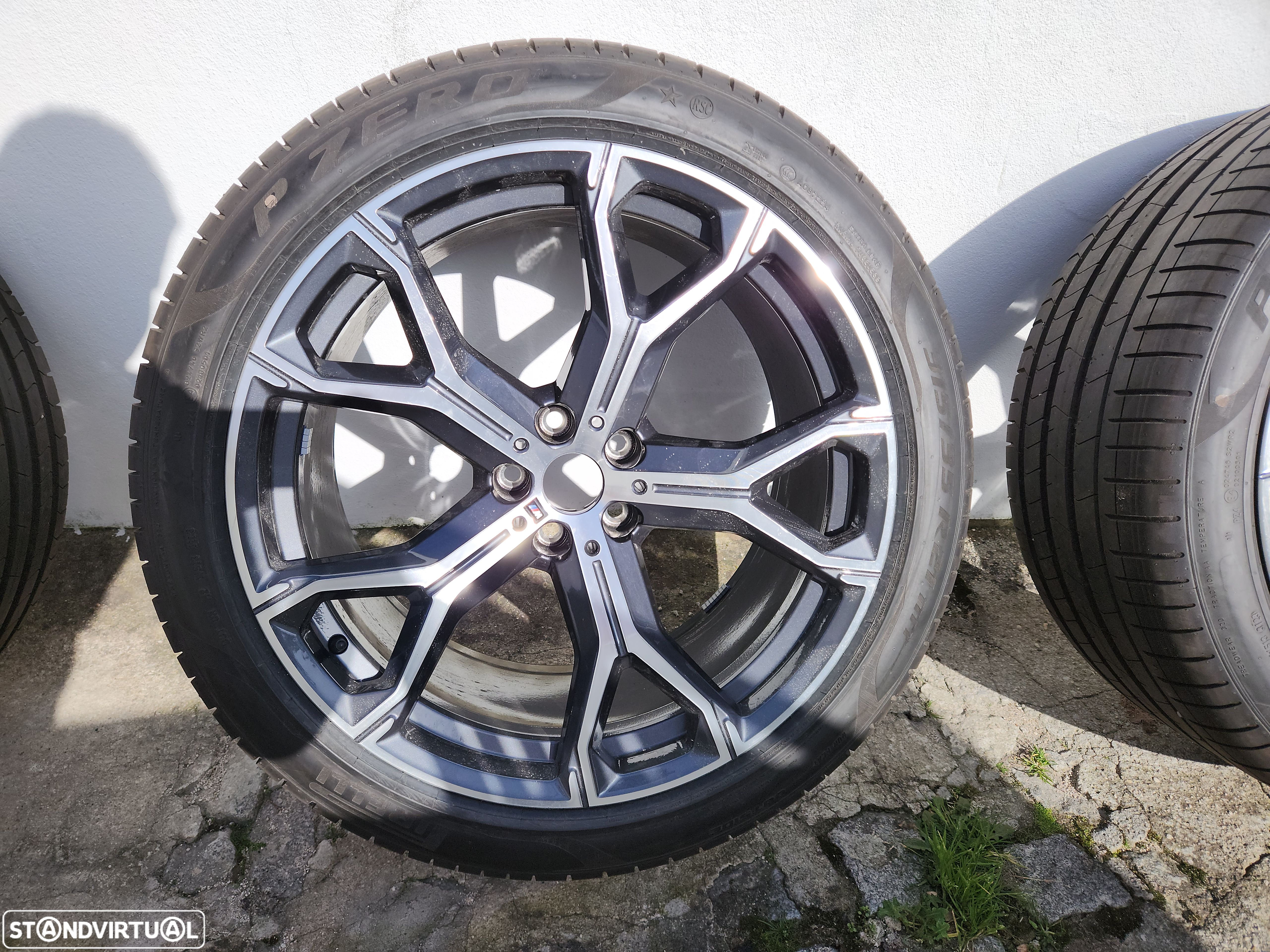 Jantes 21 BMW M Originais com pneus runflat 0 km BMW X5 G05 lci e pre lci 2018 a 2024 - 1