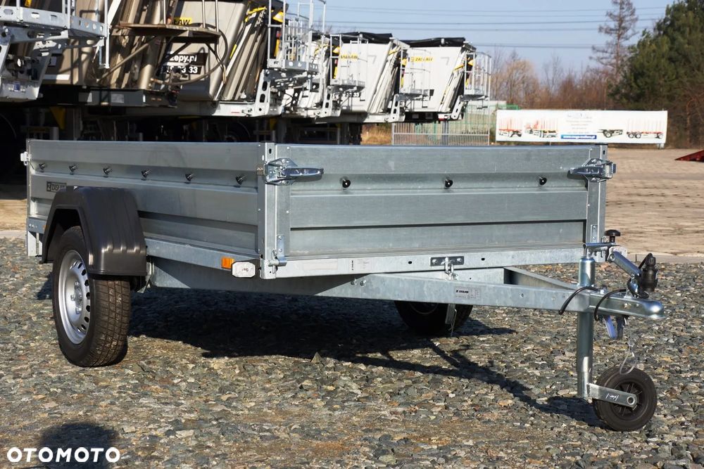 Zaslaw Przyczepa 1 osiowa, DMC 750, KAT. B, przegląd bezterminowy - 6