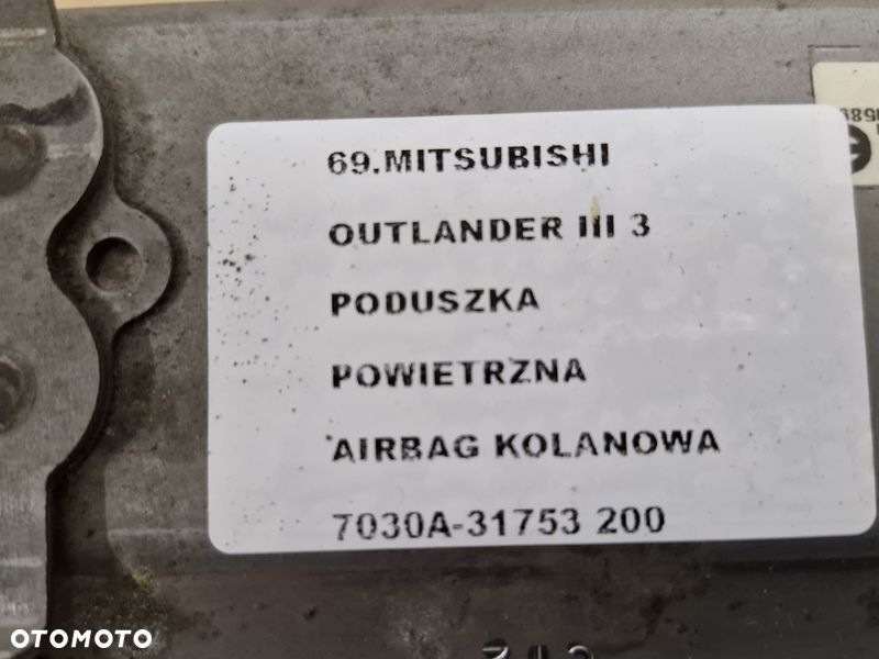 mitsubishi outlander iii 3 poduszka powietrzna airbag kolanowa 7030a-31753 - 5