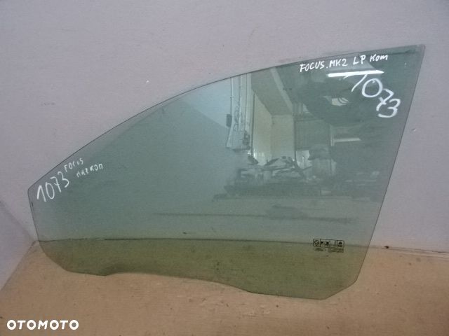 SZYBA DRZWI LEWY PRZÓD FORD FOCUS MK2 KOMBI 04-07 NR1073 - 1