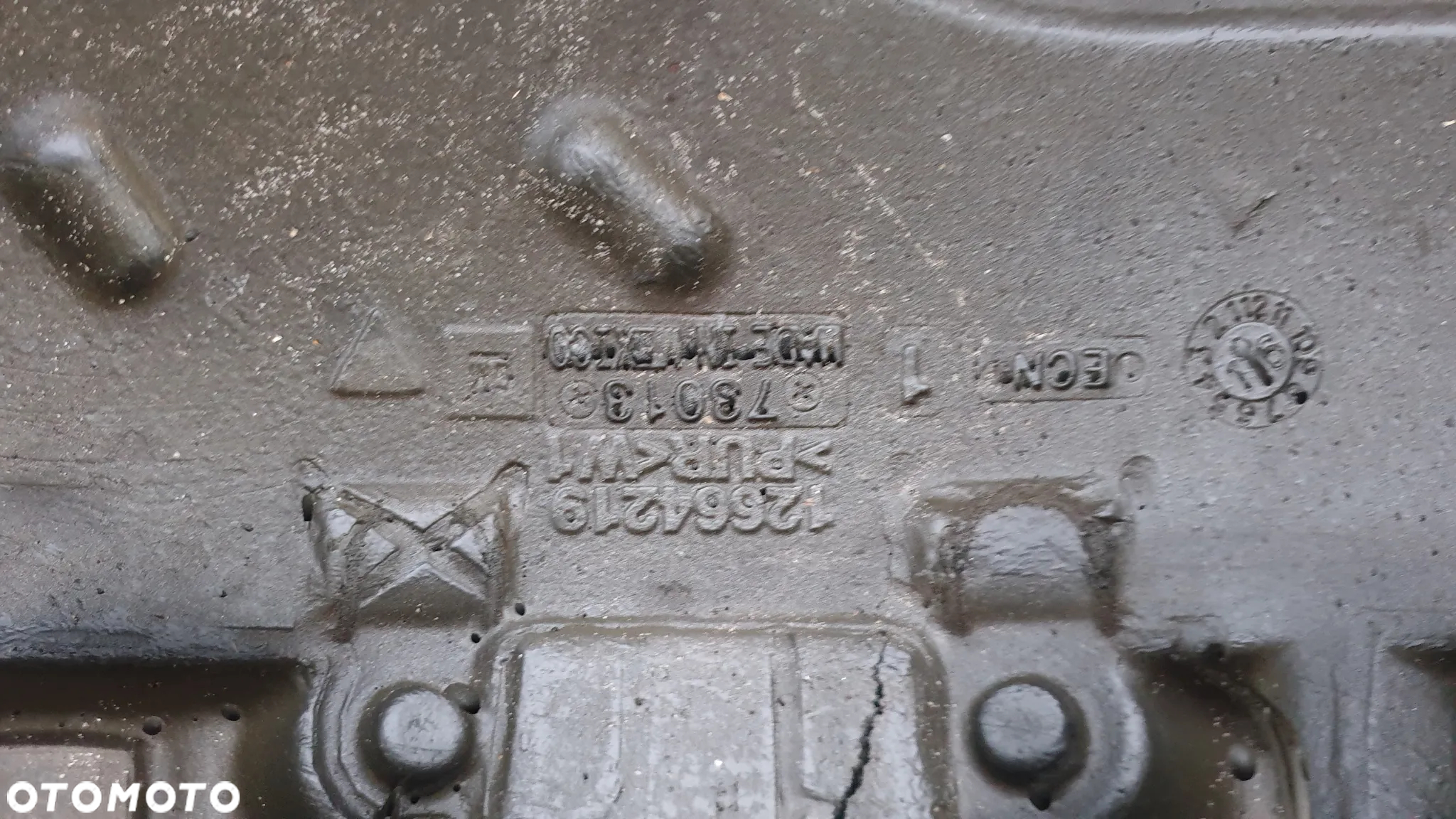 Opel Astra K 1.4 turbo benzyna pokrywa silnika osłona - 2