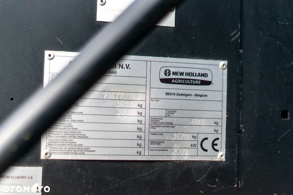 New Holland BR7070 PASOWA ZMIENNA KOMORA ROTOR SZNUREK SIATKA - 17