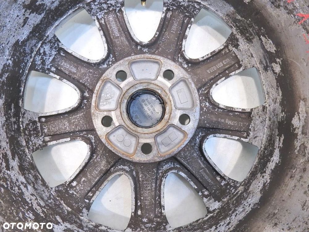 FELGA FELGI ALUMINIOWE 15 5x112 6.5J ET50 VW GOLF V 1K0601025A - 3